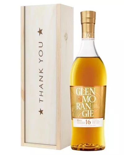 GlenmorangieNectarDorMaltWhiskyThankYouGiftInWoodenBox