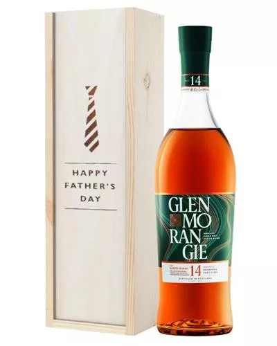 GlenmorangieQuintaRubanMaltWhiskyFathersDayGiftInWoodenBox