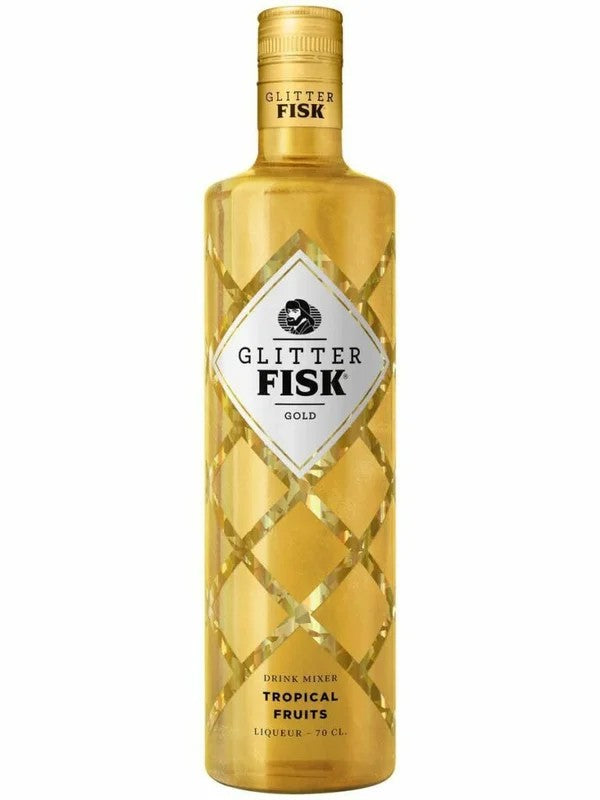 GlitterFISKGold–TropicalFruits70cl.15%