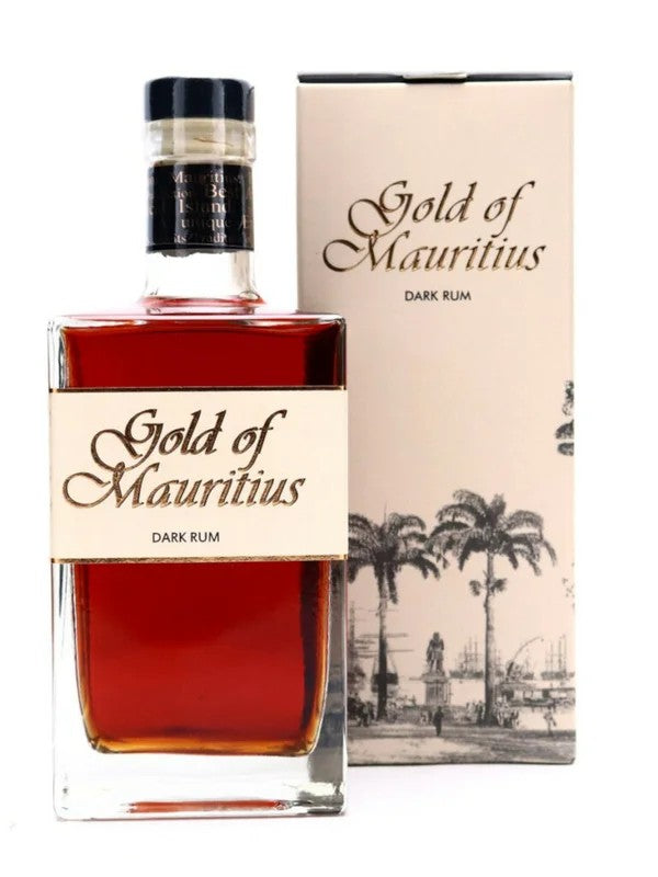 GoldofMauritiusDarkRum70cl.40%