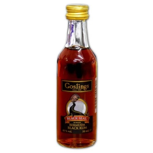 GoslingsBlackSealRumMiniature5clBottle