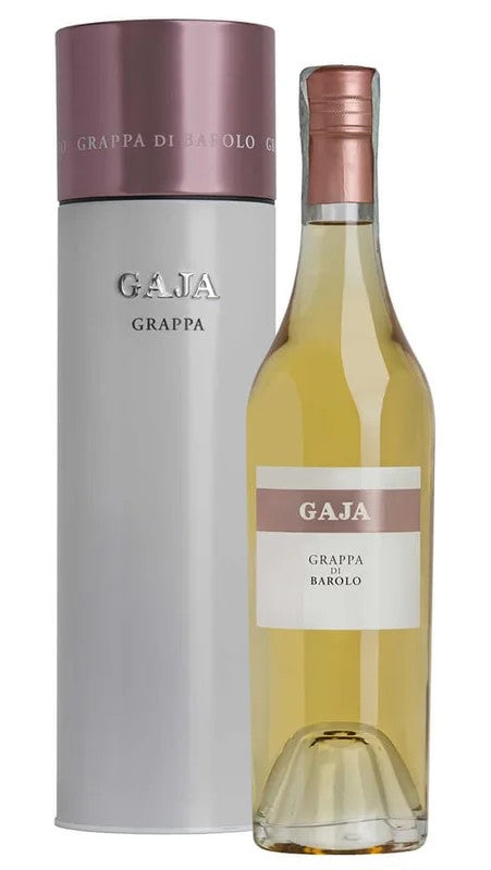GrappadiBarolo50cl–Boxed–Gaja
