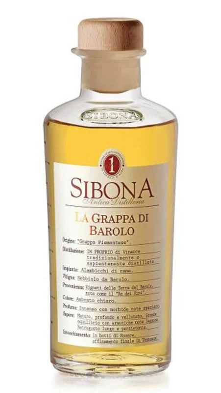 GrappadiBarolo50cl–Sibona