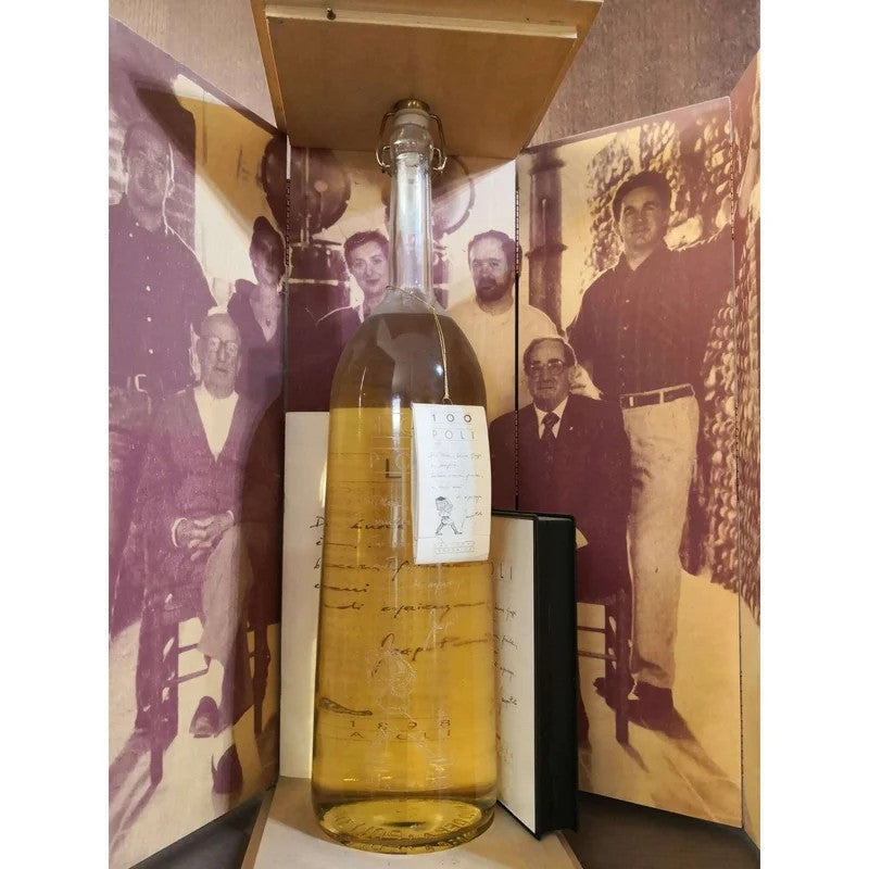 GrappaPoliBarrique3LT100yearsofPoliHarvestof1983(3L,40.0%Vol.)