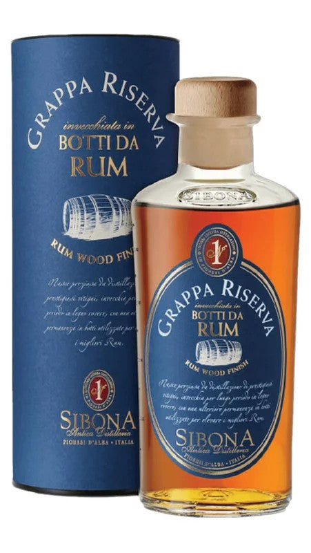 GrappaRiservaBottidaRum50cl–Sibona