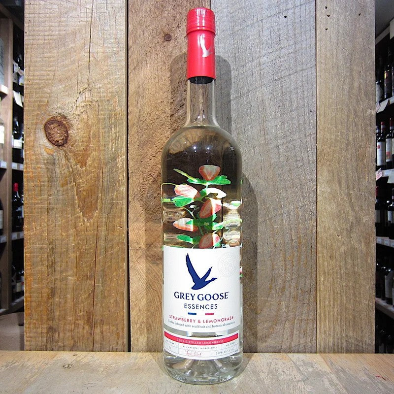 GreyGooseEssencesStrawberryandLemongrassVodka1L