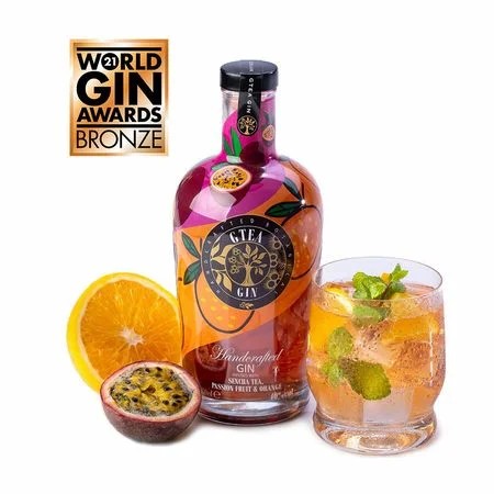 GTEASenchaTea,PassionFruit&OrangeGin(70cl)40%