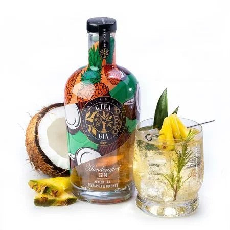 GTEASenchaTea,Pineapple&CoconutGin70cl(40%ABV)