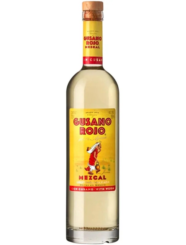 GusanoRojoMezcal100%Agave70cl.38%