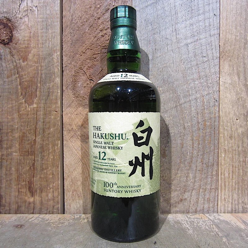 HakushuJapaneseSingleMaltWhiskey12Year100thAnniversary750ml