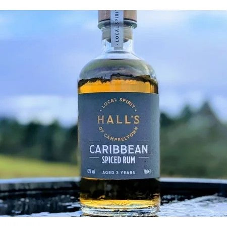 Hall’sofCampbeltownCaribbeanSpicedRum70cl(43%ABV)