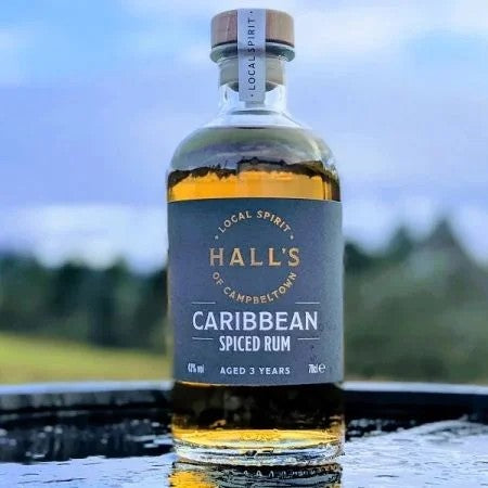 Hall’sofCampbeltownSpicedCaribbeanRum70cl(43%ABV)
