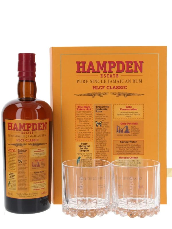 HampdenEstate–HLCFClassicGiftpack2Glasses+70cl.60%