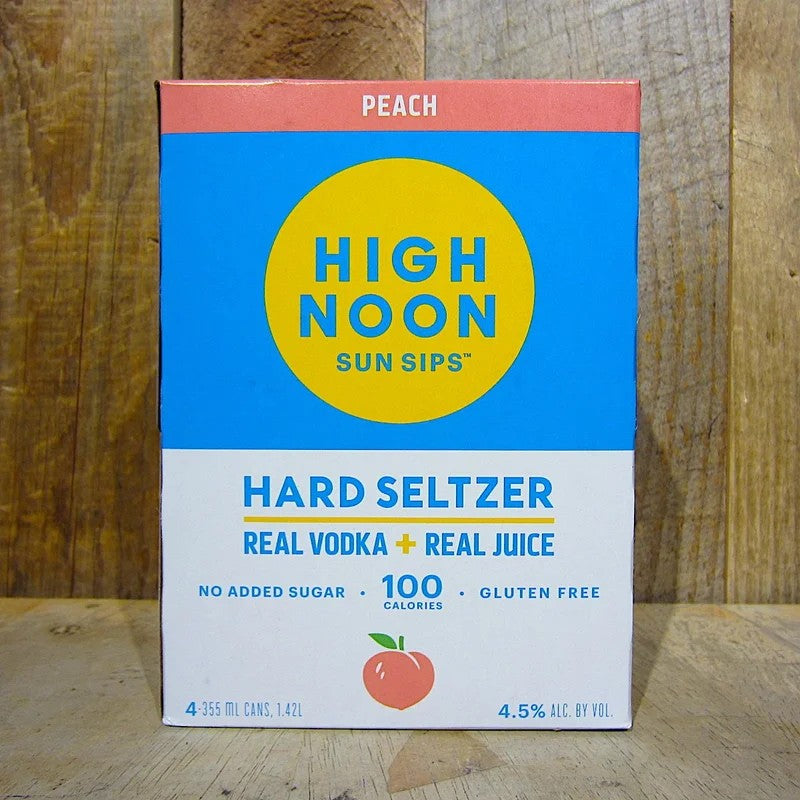 HighNoonVodkaandSodaPeach(4-Pack)