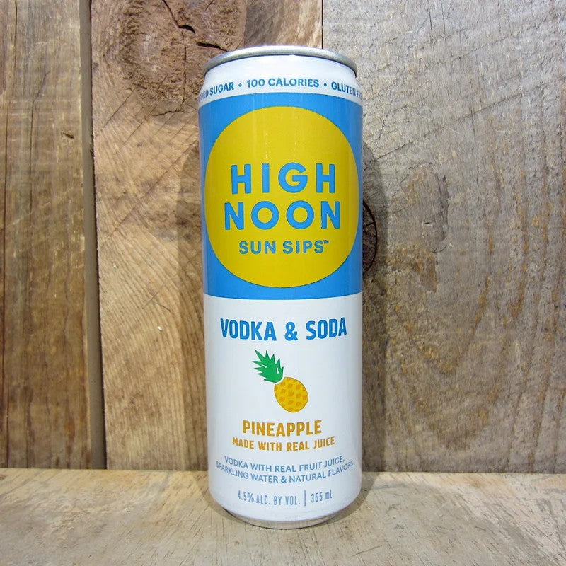 HighNoonVodkaandSodaPineapple(SingleCan)355ml