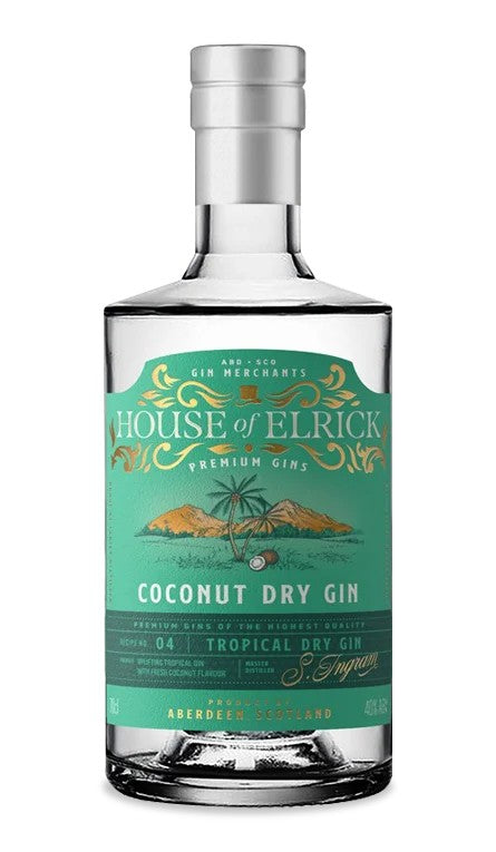 HouseofElrickCoconutDryGin