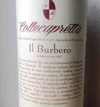 IlBurbero2019UmbriaIgt–Collecapretta