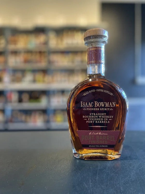 ISAACBOWMAN‘PORTBARRELFINISHED’BOURBONWHISKEY