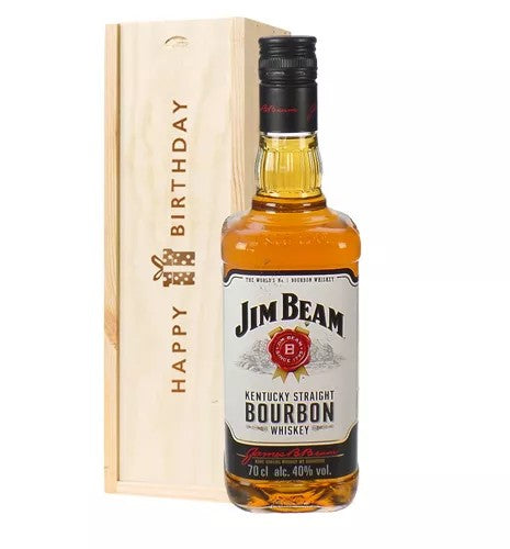 JimBeamKentuckyBourbonWhiskeyBirthdayGiftInWoodenBox