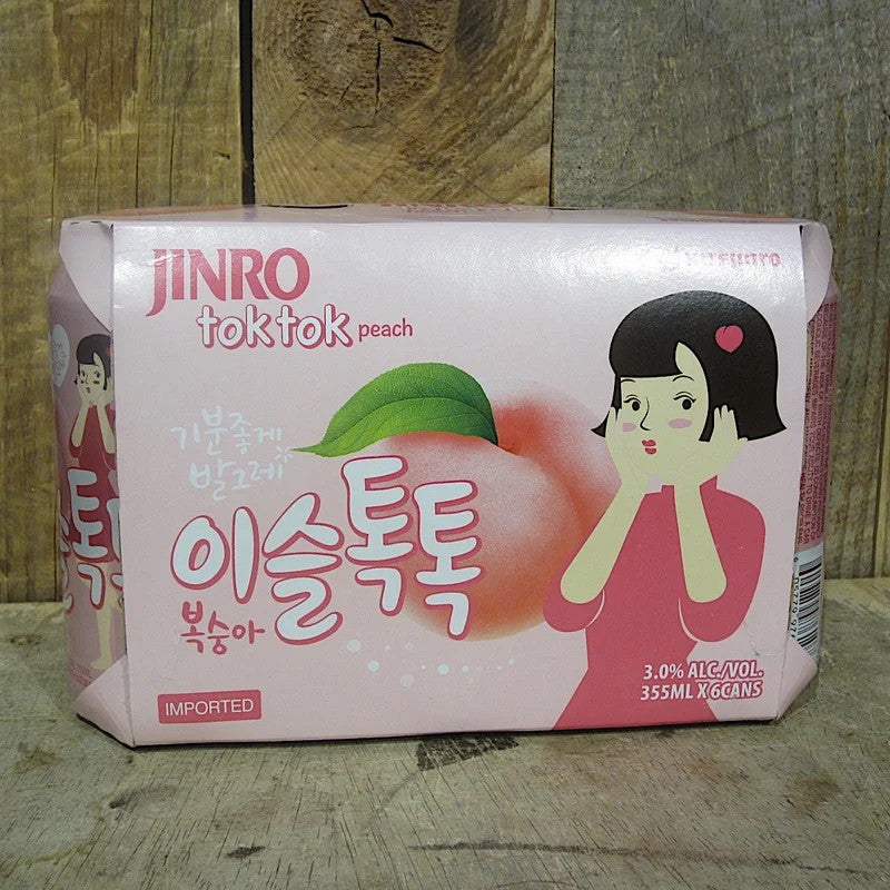 JinroTokTokPeach(6-Pack)