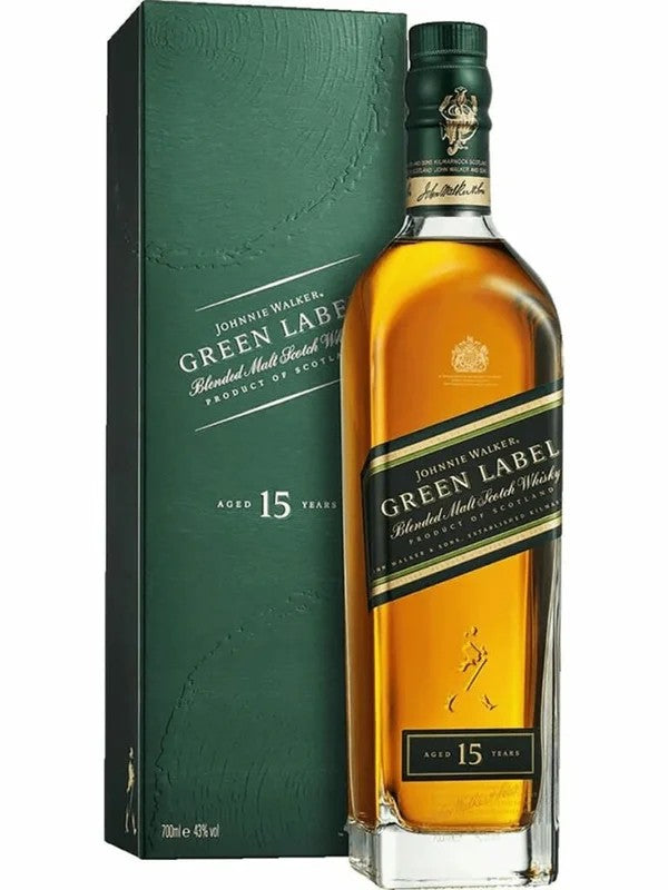 JohnnieWalkerGreenLabel15Years70cl.43%