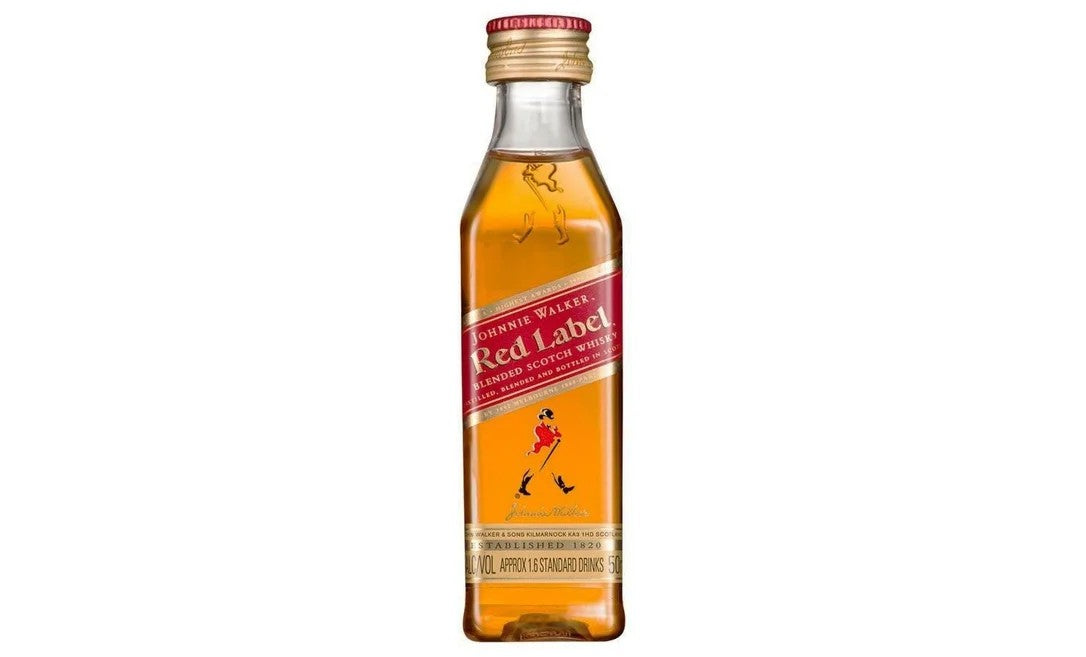 JohnnieWalkerRedLabelBlendedWhiskyMiniature40%ABV(5cl)