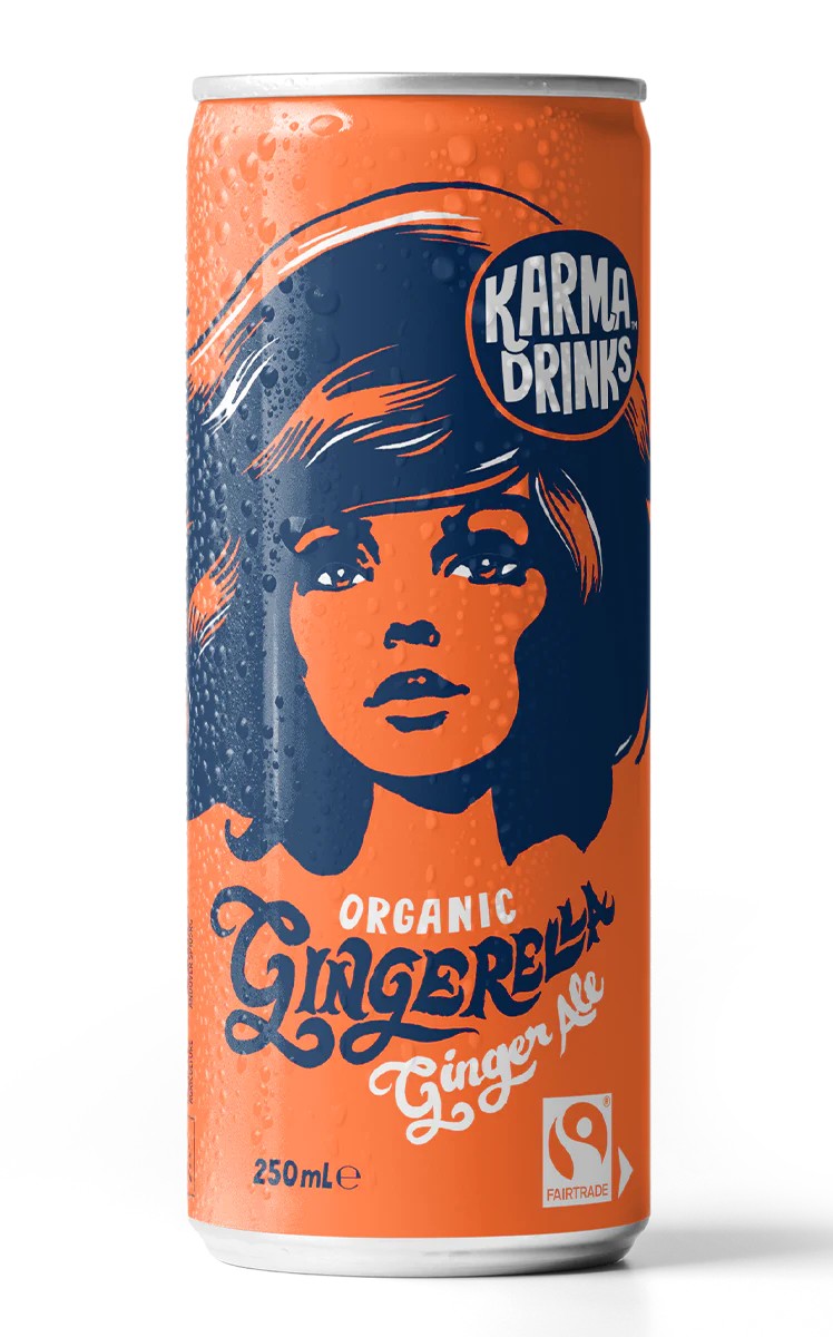 KarmaGingerellaorganiccans24x250ml