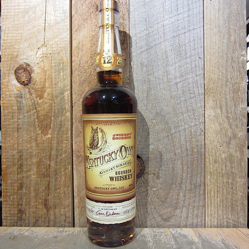 KentuckyOwlBourbon115.8Batch12750ml