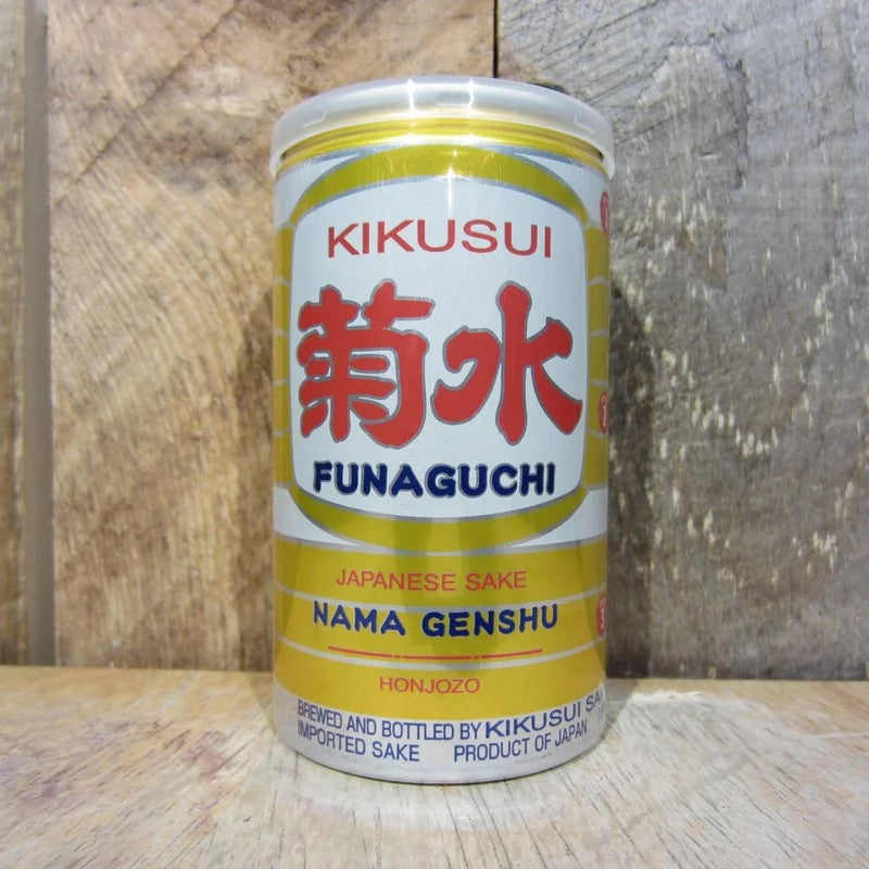 KikusuiShuzoFunaguchiNamaGenshuHonjozoSake200ml(Can)