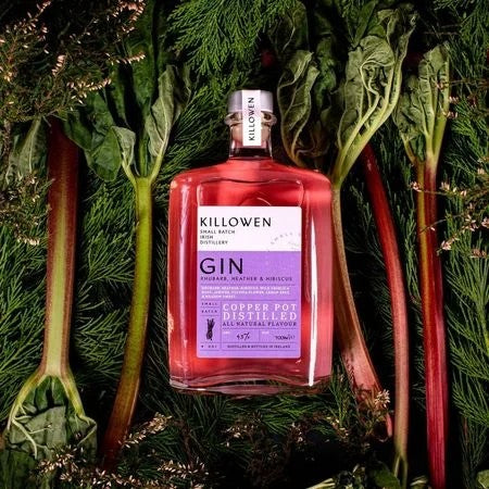 KillowenRhubarb,Heather&HibiscusGin(70cl)45%
