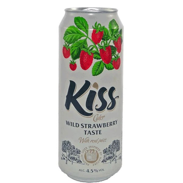 KissCiderWildStrawberryTaste12X500ml