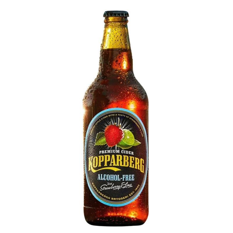KopparbergStrawberry&Lime–AlcoholFreeCider
