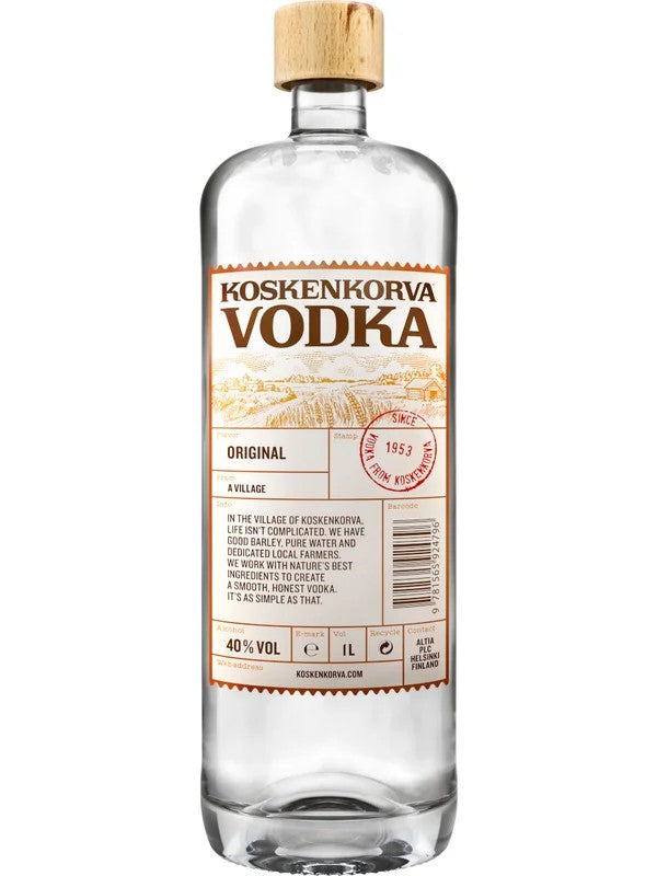 KoskenkorvaVodkaOriginal100cl.40%