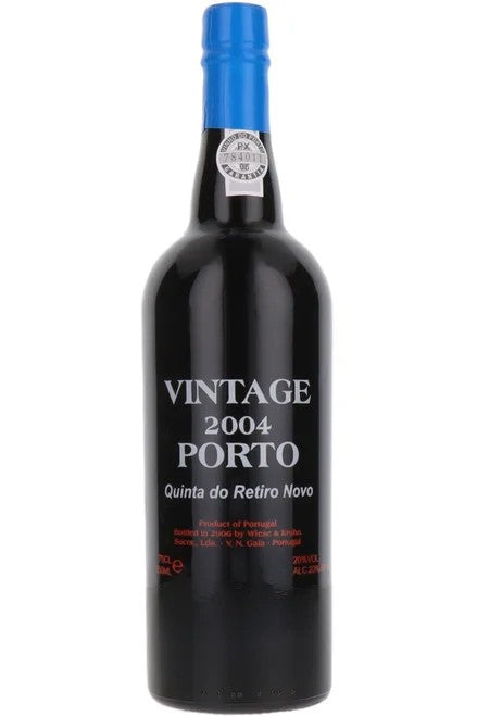 KrohnQuintadoRetiroNovoSingleQuintaVintagePort2004