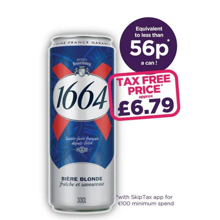 Kronenbourg166412x33clcans
