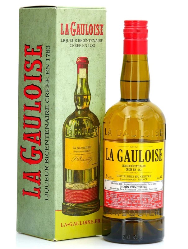 LaGauloiseLiqueurBicentenaireJaune70cl.40%