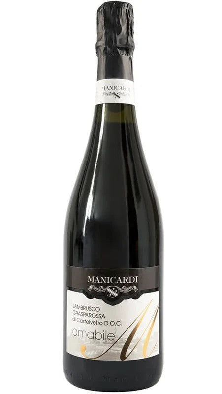 LambruscoAmabileGrasparossadiCastelvetroDOC–Manicardi