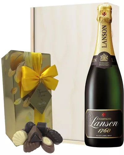 LansonChampagneandChocolateGiftSet