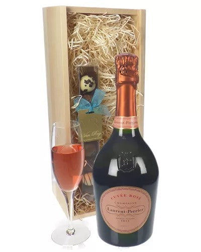 LaurentPerrierRoseChampagneandChocolatesGiftSet