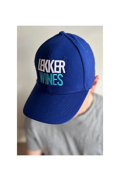 LekkerWinesBaseballCapinBlue