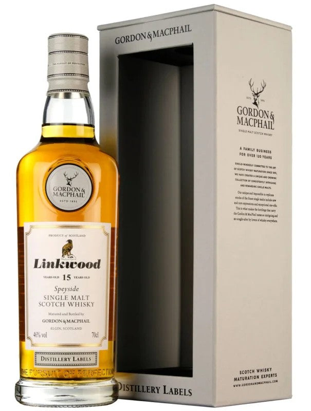Linkwood15YearsG&MDistilleryLabels70cl.46%