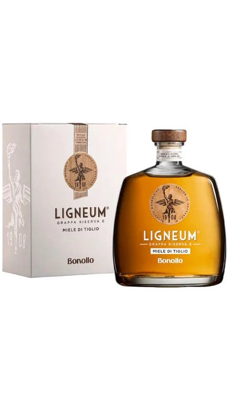 LiqueurwithGrappaRiservaTonneauxandLindenHoney70cl–Bonollo