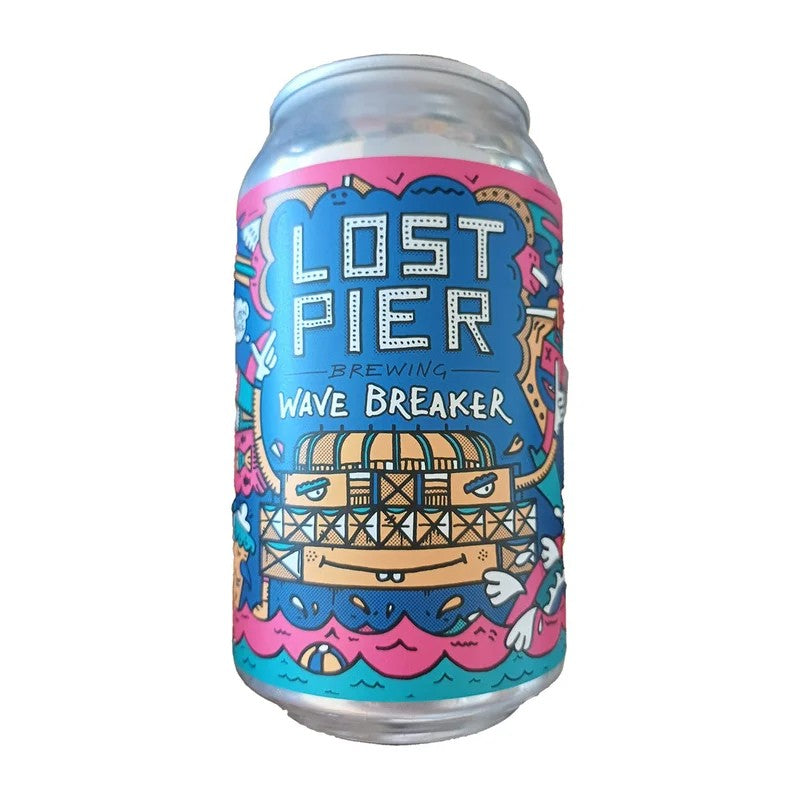 LostPierWaveBreakerAF0.5%–AlcoholFreeHazyPale330ml