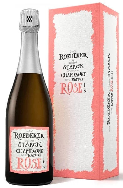 LouisRoedererBrutNatureRose2015ByPhilippeStarck(75cl)