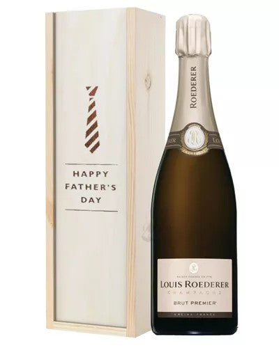 LouisRoedererChampagneFathersDayGiftInWoodenBox