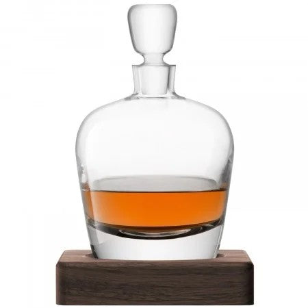 LSAArranWhiskyDecanterAndWalnutBase1L