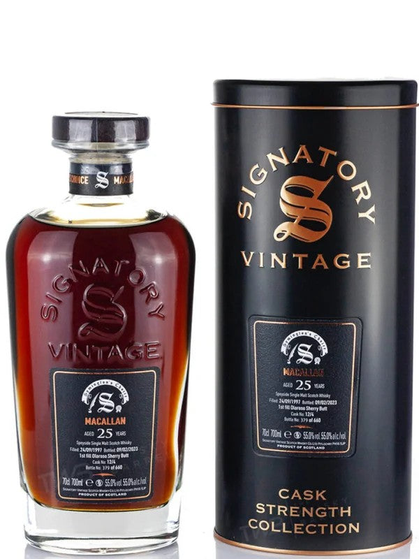Macallan25Years–Symington’sChoice–SignatoryVintage70cl.55%