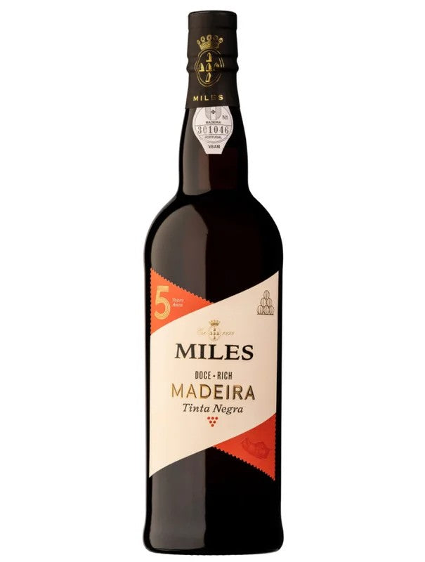MalmseyMadeira–Miles5YearsOldRich75cl.19%