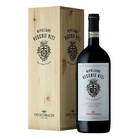 MarchesiFrescobaldiNipozzanoVecchieVitiChiantiRufinaRiservaDOCG2021(Magnum1,5lCassettainLegno)