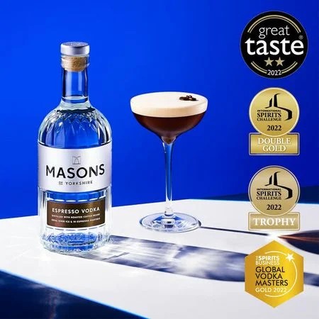 MasonsEspressoVodka70cl(40%ABV)